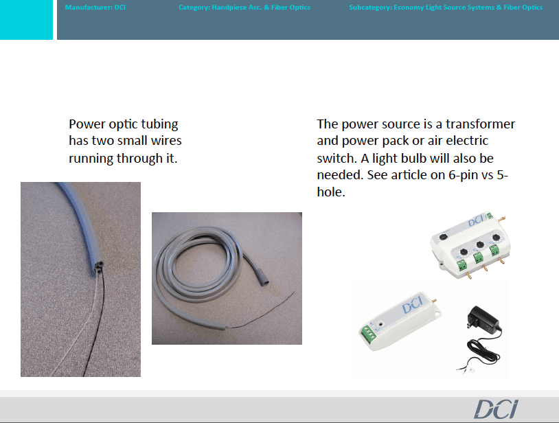 Difference between Fiber Optic vs Power Optic Tubing